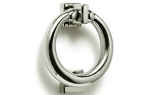Best Quality Ring Door Knocker - Polished Brass Unlacquered