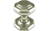 Centre Door Knob 69 mm - Polished Brass Unlacquered