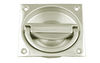 Flush Handle 75 x 75 mm - Polished Nickel Plate