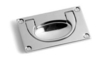 Flush Handle 79 x 48 mm - Polished Chrome Plate