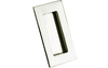 Flush Pull 102 x 50 mm - Imitation Bronze Unlacquered