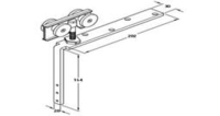 Four Wheel Hanger - Standard finish