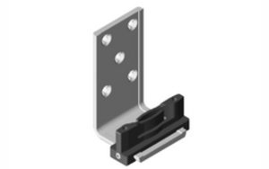 Hawa Wall Mounted Door Guide - Standard finish