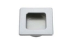 Inset Handle 39 x 39 mm - Satin Nickel Plate