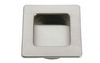 Inset Handle 50 x 50 mm - Polished Chrome Plate