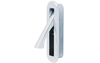 Inset Privacy Turn and Release c/w Lock and Finger pull - Satin Chrome Plate