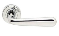 Laguna Lever on Rose - Polished Chrome Plate