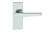 Latch Lever Handle - Polished Brass Lacquered