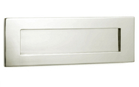 Letterplate 254x102mm - Satin Chrome Plate