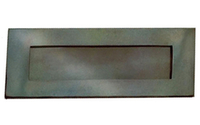 Letterplate 305 x 96 mm - Rustic Solid Bronze