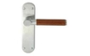Lever Handle Stitched-In - Satin Chrome Plate