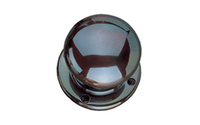 Plain Bun Knob 51 mm - Rustic Solid Bronze
