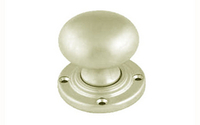 Plain Bun Knobs 51mm - Polished Nickel Plate