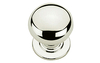 Plain Bun Shape 57 mm Mortice Knob Concealed Fix Rose - Polished Chrome Plate