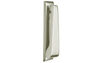 Plain Door Knocker - Polished Brass Unlacquered