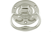 Plain Ring Handle - Polished Brass Lacquered