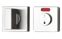 Privacy Turn and Indicator Release - Satin Stainless Finish