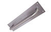 Pull Handle on Plate 300 X 75 mm - Satin Stainless Steel