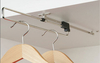 Pull-Out Wardrobe Rail 410 mm - Standard finish