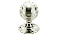 Reeded Ball Knobs 48 mm - Imitation Bronze