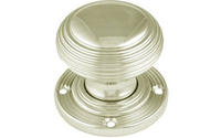 Reeded Bun Knobs 64mm - Antiqued Rustic Bronze