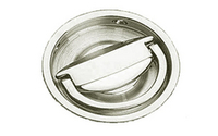 Round Flush Handle 75 mm - Imitation Bronze