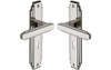 Scroll Lever Lock - Polished Brass Lacquered