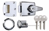 SDS Auto-Deadlocking Nightlatch 40mm Backset - Polished Chrome Plate