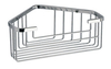 Single Corner Basket 200 x 83 x 200 mm - Polished Chrome Plate