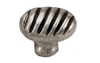 Torciglia Ovale 35 mm Cupboard Knob - Britannium