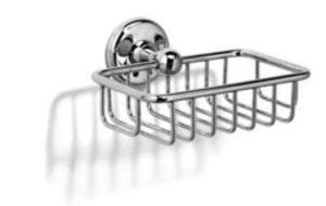 Wire Soap Basket - Satin Stainless Finish