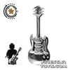 Amazing Armory - Chrome Silver Electric Guitar 7