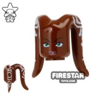 Arealight Mini Figure Heads - Hera - Brown