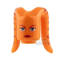 Arealight Mini Figure Heads - Ria - Orange