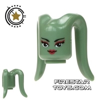 Arealight Mini Figure Heads - Sand Green