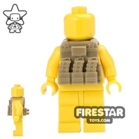 CombatBrick - Ammo Vest with Clip - Dark Tan