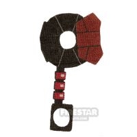 Custom Design Pauldron Specialist Dark Red