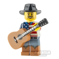 Custom Minifigure Country Western Singer