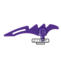 LEGO - Ninjago Serrated Crescent Blade - Dark Purple