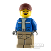 LEGO City Minfigure Wildlife Rescue Explorer Dark Red Cap