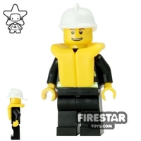LEGO City Mini Figure  Fire - Life Jacket 6