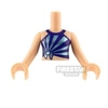 LEGO Friends Minifigure Torso Swimsuit with Stripes
