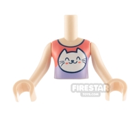 LEGO Friends Minifigure Torso Top with Cat