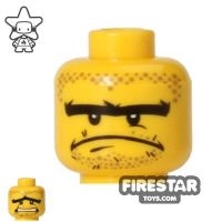 LEGO Mini Figure Heads - Connected Eyebrows