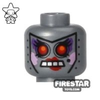 LEGO Mini Figure Heads - Female Robot with Makeup
