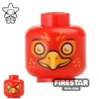 LEGO Mini Figure Heads - Phoenix - Flinx