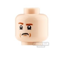 LEGO Minifigure Heads Worried Smile and Confused