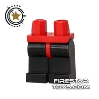 LEGO Minifigure Legs Plain with Red Hips