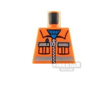 LEGO Minifigure Torso Construction Jacket No Arms