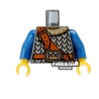 LEGO Minifigure Torso Crown Knight Scale Mail